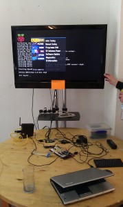 The Raspberry-Pi table at UCubed