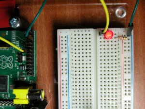 LED controlled by GPIO