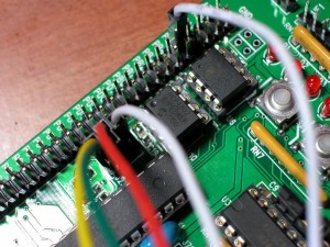 Connecting to the ATmega's ISP connector