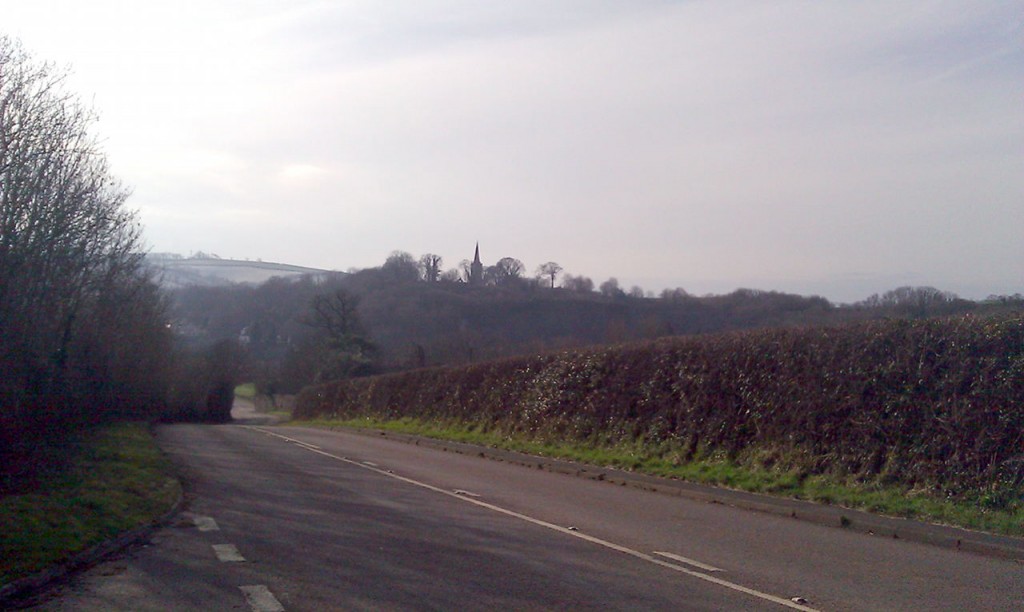 A cold but sunny day in Devon