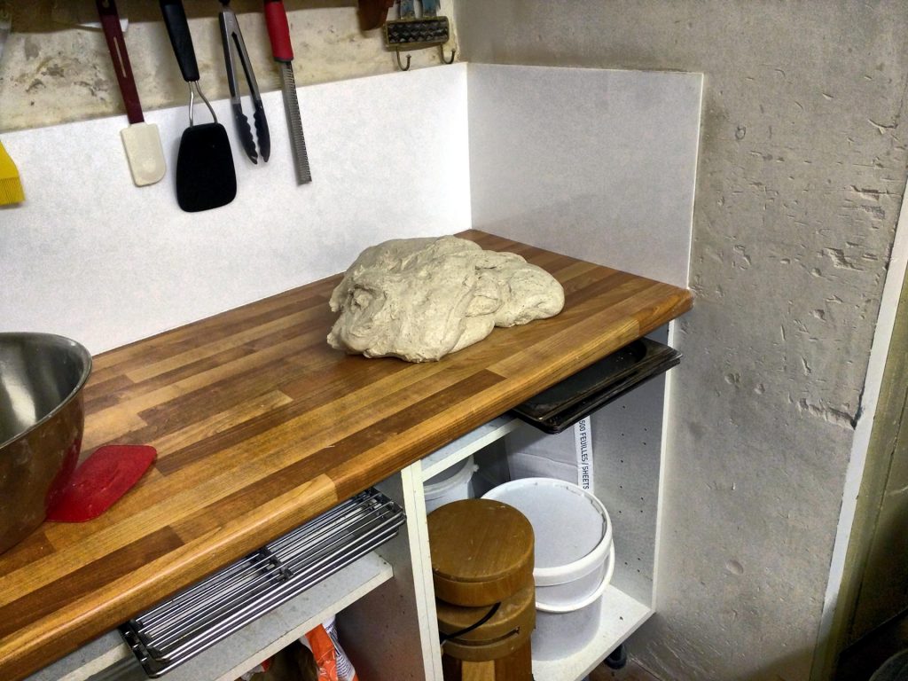 Lump of dough